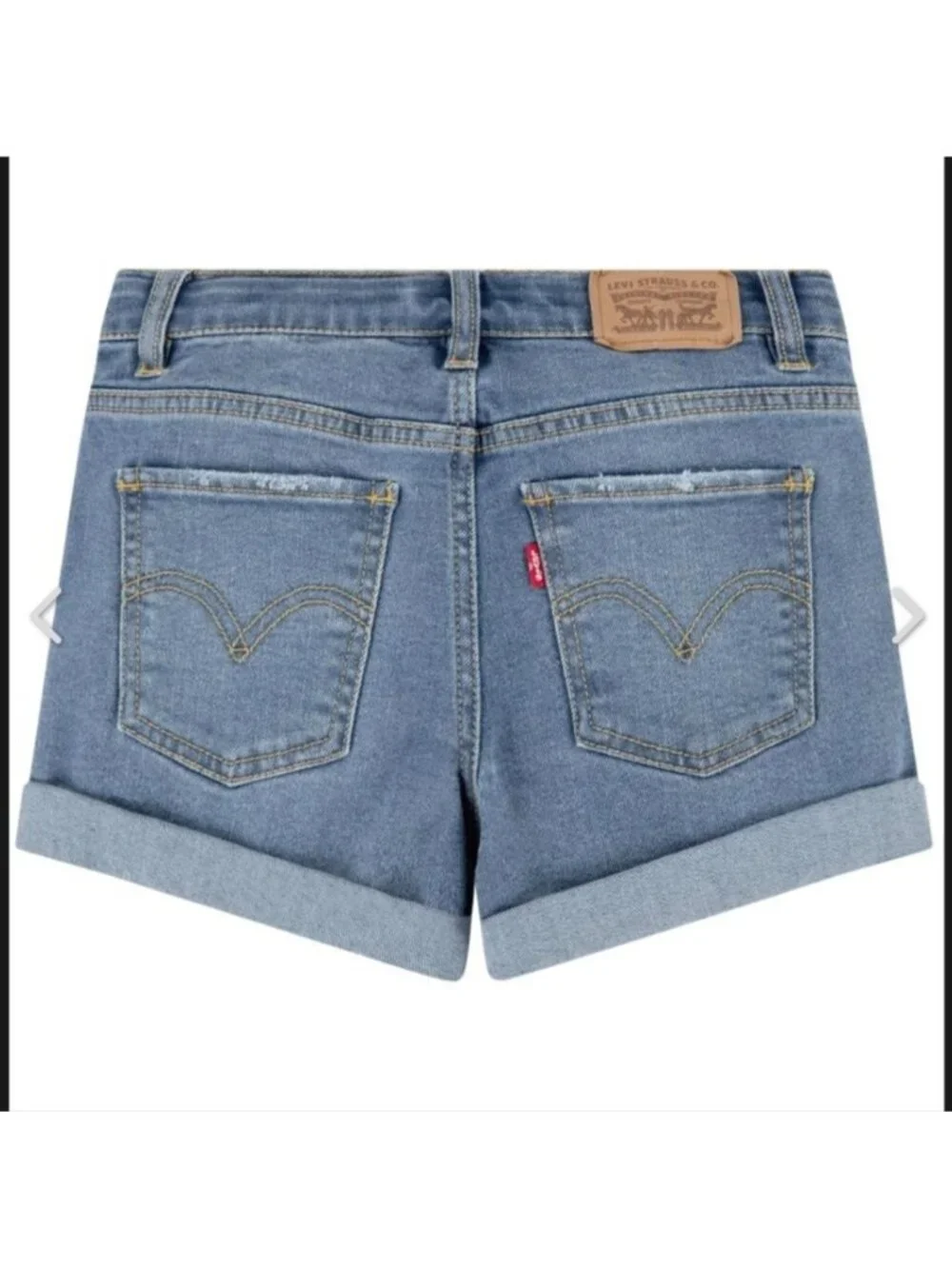 Levis Shorts - Denim - Like New Worn Once Blue Jean Short youth Size 12
